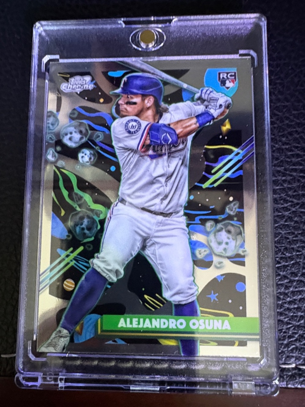 2025 Topps Chrome Alejandro Osuna Texas Rangers Rookie Card